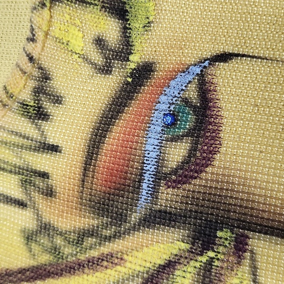 Hand-Painted Knit Dress - Picture 4 of 16